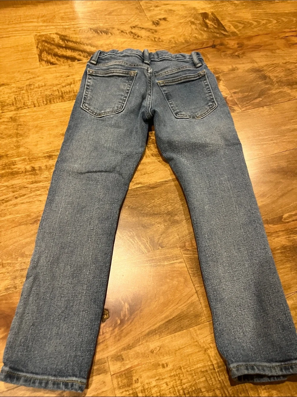 GAP Kid’s Washed Blue Straight Jeans